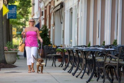 The towns in Talbot County, Maryland, welcome dog lovers.
