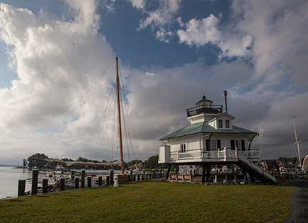 Hooper Strait Lighthouse in St. Michaels, Talbot County, Maryland