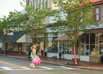 Shopping in St. Michaels, Talbot County, Maryland